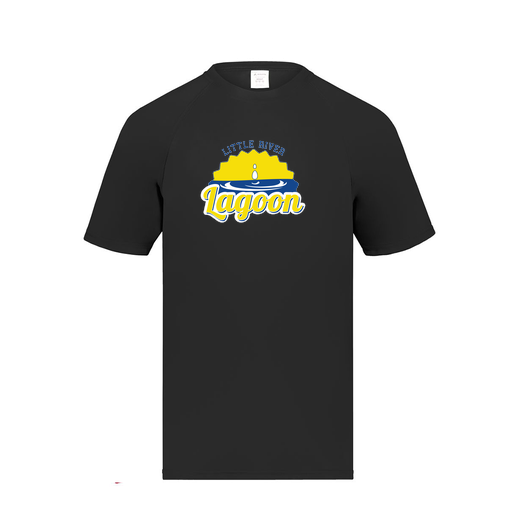 [2790.080.S-LOGO1] Men's Smooth Sport T-Shirt (Adult S, Black, Logo 1)