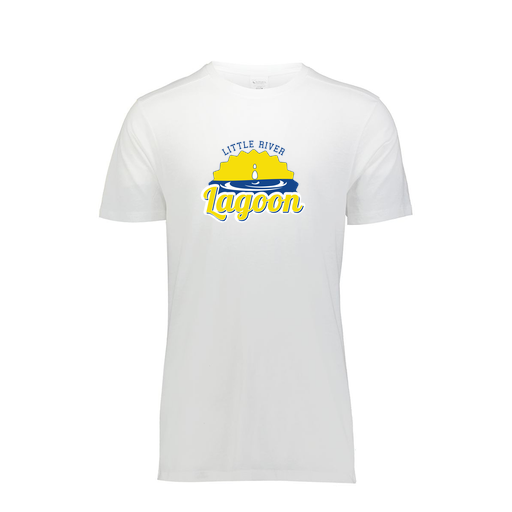 [FTSCUBWH-AS-LOGO1] Decker Men's Tri-Blend T-Shirt - Short Sleeve (Adult S, White, Logo 1)