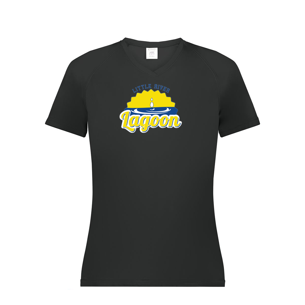Ladies Smooth Sport V-Neck T-Shirt