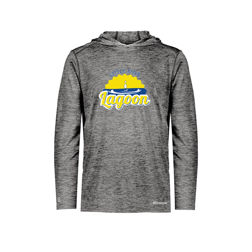 [FOLHCGBK-YS-LOGO1] Decker Youth Charge Hoodie (Youth S, Black, Logo 1)