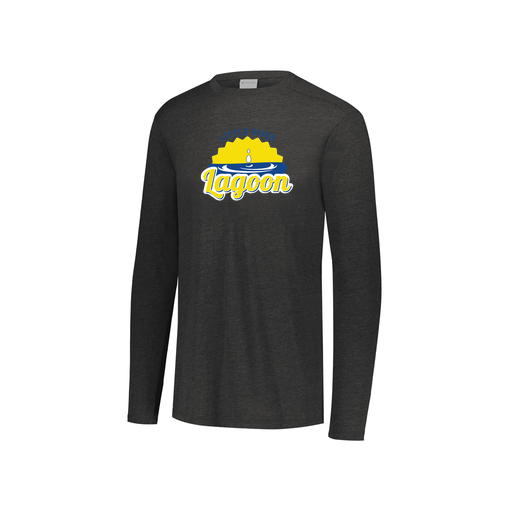 [3076.K94.S-LOGO1] Youth LS Ultra-blend T-Shirt (Youth S, Black, Logo 1)