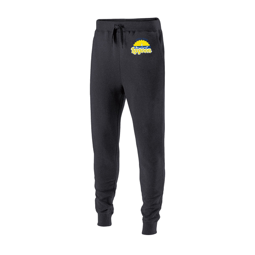 [229648.E83.S-LOGO1] Youth 60/40 Fleece Jogger (Youth S, Gray, Logo 1)